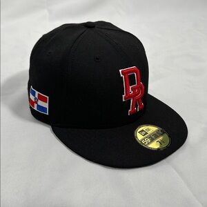 New Era Black and Red DR 🇩🇴 Baseball’s Hat